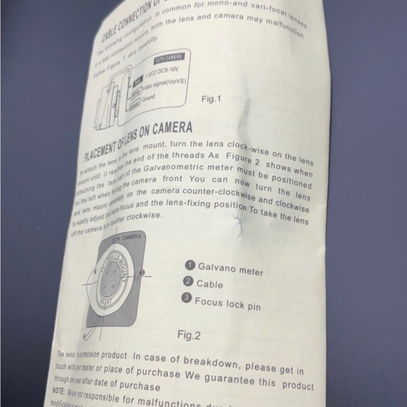 CT TECH 5 – 100MM VARI-FOCAL AUTO IRIS LENS - Picture 6 of 7